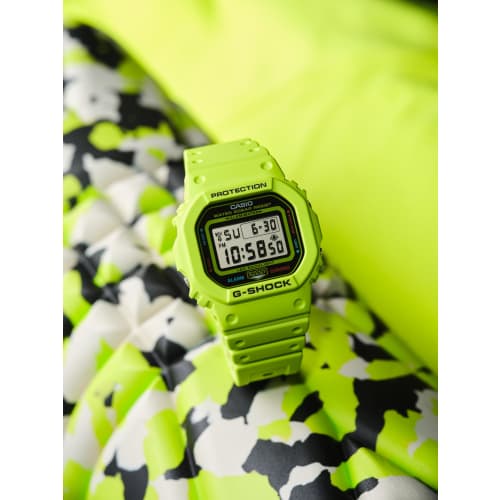 Casio Watch G-Shock []ENERGY PACK DW-5600EP-9JF Men's Yellow