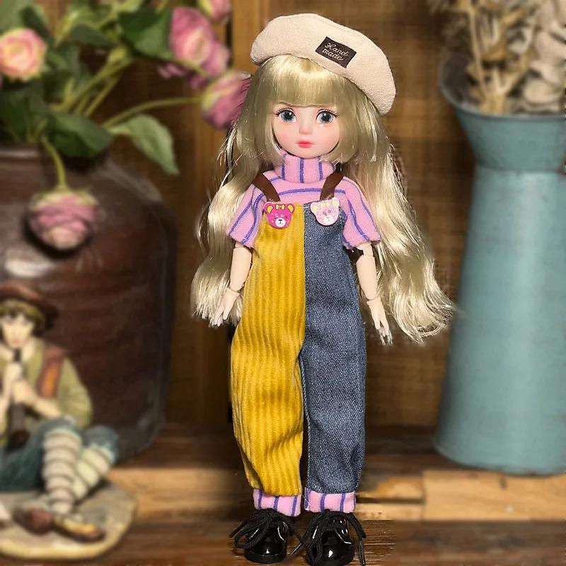 

1/6 BJD Doll JK Academy Style Princess Skirt 30cm Doll Lolita Skirt Set Doll Changing Clothes