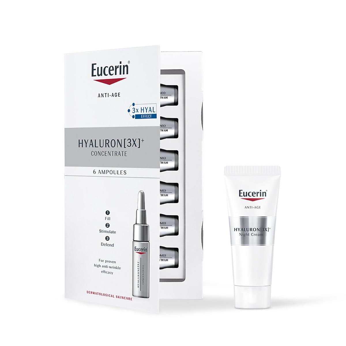 Eucerin Hyaluronic 3x Concentrate Serum 6+1 Ea