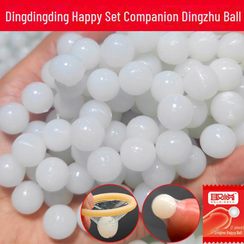 Dingzhu Joy Ball: Adult Sex Toy with Soft and Extended Beads for Use with Condoms