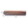 Ebony Craft With Fireproof Pad Hollow Carving Censer Wood Incense Holder Incense Box Insense Burner