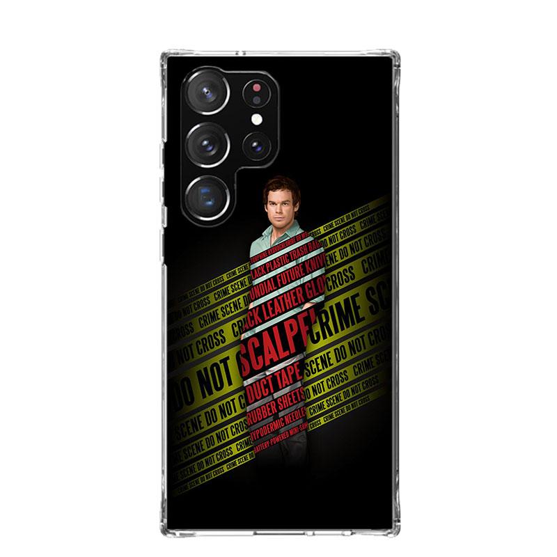 TV Show Dexter Morgan Phone Case For Samsung Galaxy S26 S25 Edge S24 S23 FE S22 Ultra S21 Plus S20 + Fundas Cover Coque Galaxy S