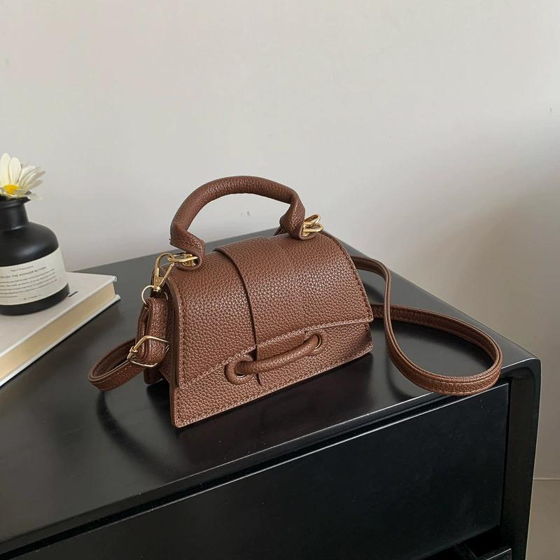 Fashion Versatile Belt Decorative Mini Bag Niche Handbag 2026 New High-value Single Shoulder Crossbody Small Square Bag