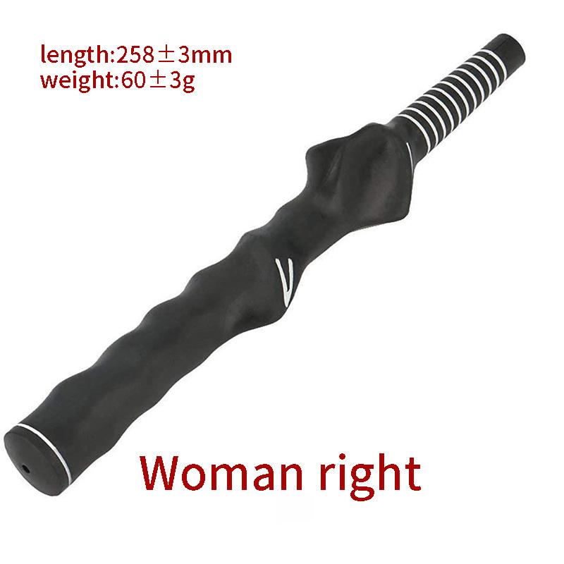 High Quality Durable Golf Rubber Hand Shape Grip Exercise Pole Grip Swing Training Outdoor Golf Position Practice Tools