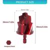 Spirals Lifting Drill Bit For Pipe Installation 20-50mm Diameter Enhanced Cutting Efficiency