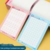 32K Blue & Pink Vertical Flip Homework Notebook with Cover for Primary School & Kindergarten | Free Shipping