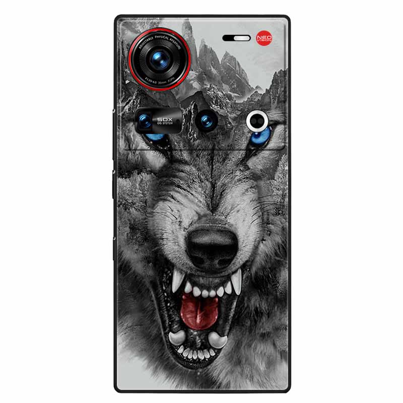 For ZTE Nubia Z70 Ultra 5G Case 6.85'' Black Silicone TPU Soft Phone Cover for Nubia Z70 Ultra Protective Back Shells Z 70 Ultra