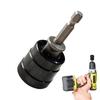 Car Jack Adapter Rust-Resistant Jack Drill Adapter High-Strength Rust-Proof Effort-Saving Tool For Travel Vehicle RV Camping