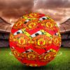 Manchester United F.C Print Size 5 Soccer Ball, Standard Match Football for Sports Game and Team Practice, Ideal Gift for Soccer Fans