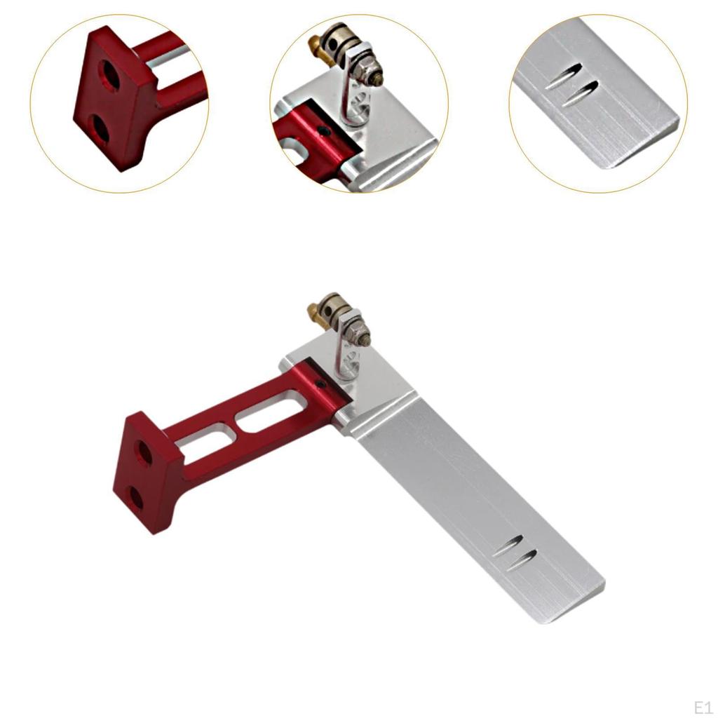 Brushless Speedboat Modification RC Boat Parts Lightweight Reliable Sturdy Assembly Metal Steering