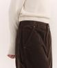 MUSINSA STANDARD WOMAN 11W Corduroy Wide Carpenter Pants [Brown]