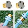 A96I-Garden Hose Repair Kit, Aluminum Alloy Garden Hose End Mender,Fit 5/8In&3/4In Garden Hose Connector,With 4 Hose Washers