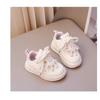 Children's Little White Shoes Spring and Autumn New Girls Cartoon Pendant Low-top Board Shoes Korean Version of Boys Breathable Sports Shoes