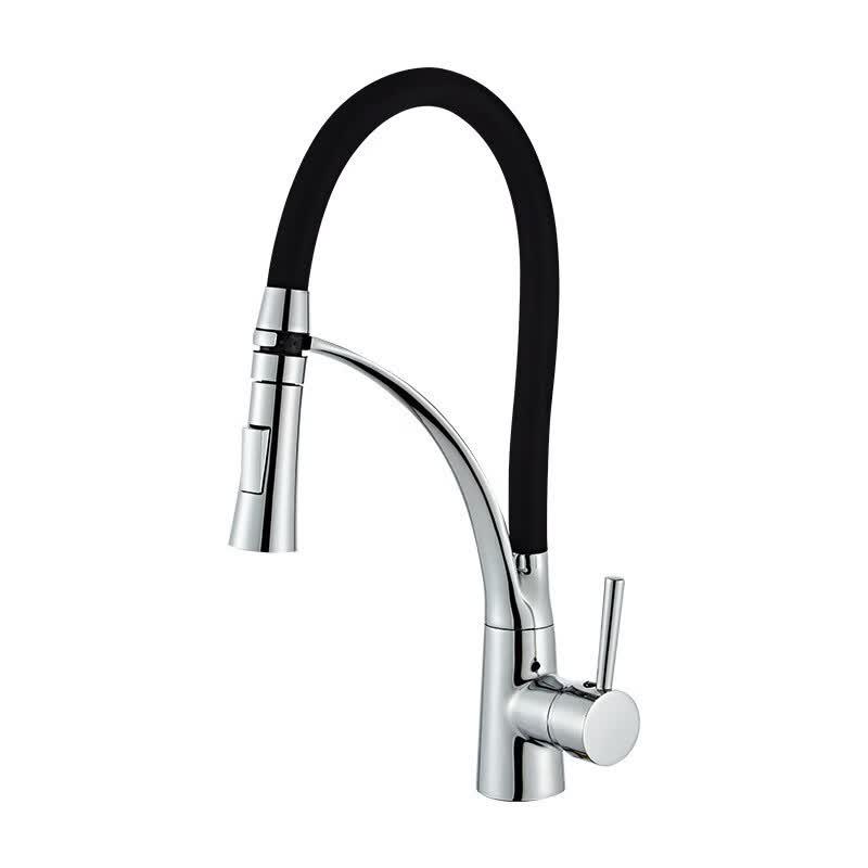 TLXT European Style Copper Core Retractable Cold & Hot Faucet