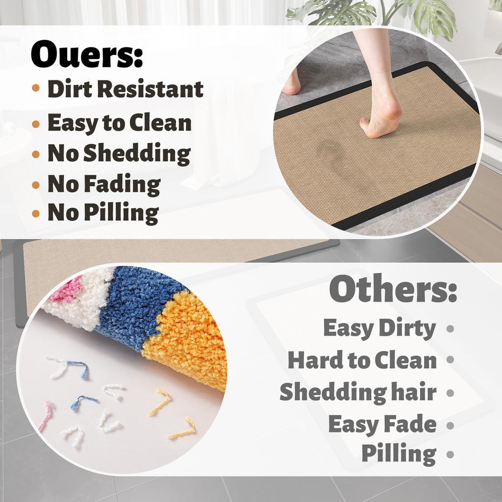 Weiche Kieselgur Badezimmer Saugfähige Bodenmatte Toilette Toilettentür Bodenmatte Haushalt Rutschfeste Toilettenmatte