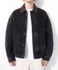 Qt8 Garments Rg Denim Placket Trucker Jacket (Black)
