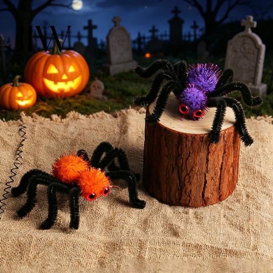 Spider Hairpin Halloween Hair Clips for Women Girls, Furry Theme Party Decorations Accessories, Spooky Barrettes Costume, Cosplay Funky