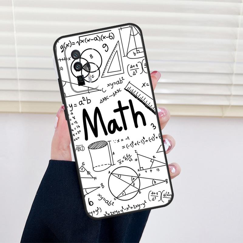 Physics Math Formula Equation Cover For Xiaomi 14T Pro 11T 12T 13T 13 14 15 Ultra POCO X6 X7 Pro X3 X5 F5 F6 M6 Pro Case