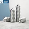 304 Stainless Steel Cone Point Hex Set Screw