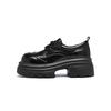 Augustine platform loafers women's 2025 spring new retro British style fashion small leather shoes single shoes