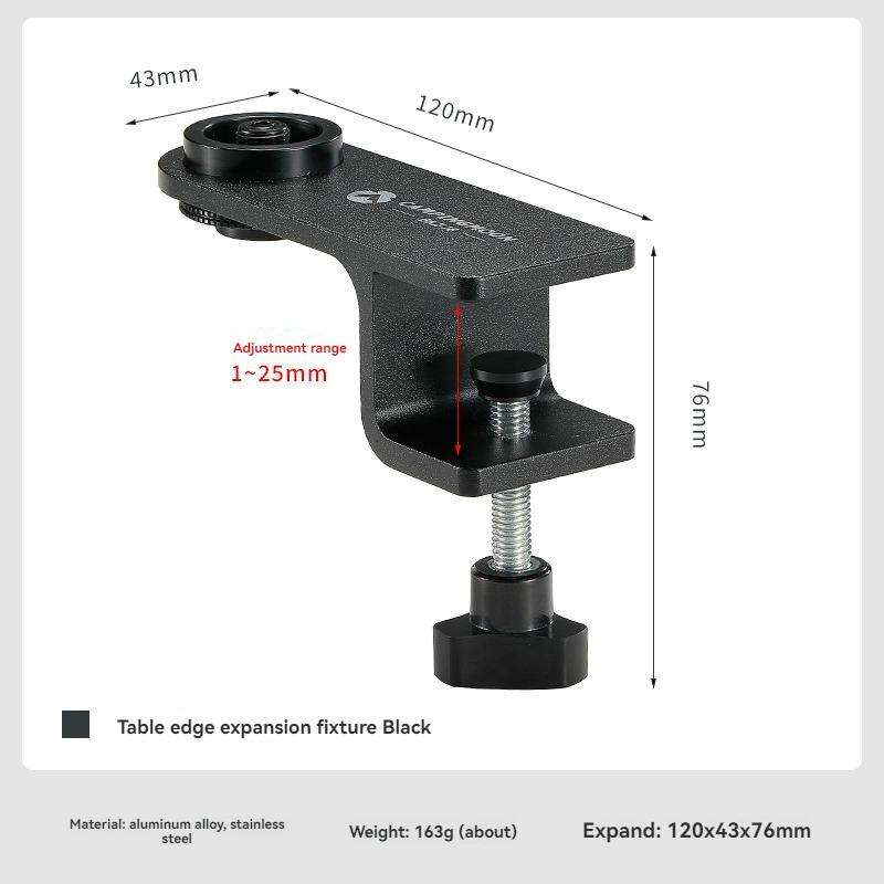 CAMPINGMOON Outdoor Camping Desktop Expansion Accessories Gas Cylinder Lamp Burner Head Heating Stove Table Plate Fixing Clip