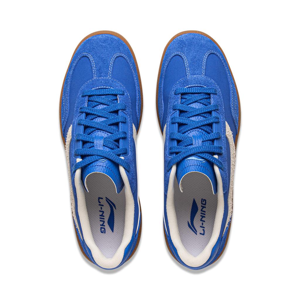 Li Ning YUNCHUAN 2 Slip Resistant, Abrasion Resistant, Lightweight Low Top German Army Trainers Men's Palace Blue AGCV337-4