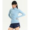 Nbnde4p012 Women Training Half Zip Up  Blue 