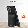 Magnetic Cowhide Leather Case for IPhone 16 Pro Max 17 AIR 17E 16E 15 Plus 14 Pro 13 12 Detachable Wallet Card Slot Holder Cover