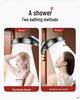 Adjustable Pressurized Elbow Booster Shower Head Faucet for Strong Water Flow