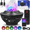 Star Projector LED Lamp Bluetooth Remote Control Music Laser Charger