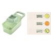 Shredder Household Kitchen Manual Vegetable Cutting Artifact Multifunctional Transparent Fruit Cucumber Potato Slicing Planer Shredder