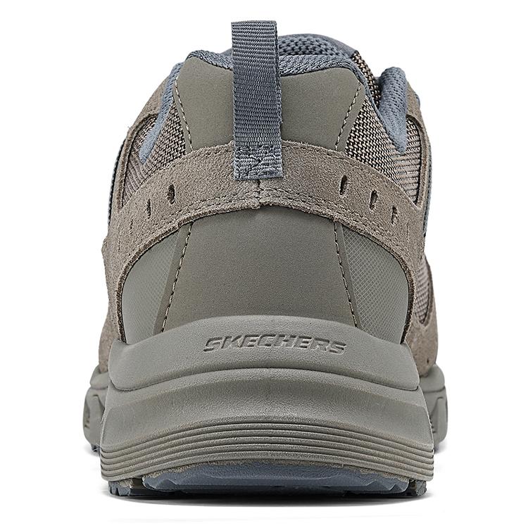 Skechers Outdoor Comfortable Versatile Durable Lightweight Low-Top Hiking Shoes Men hiking shoes Gray Brown 237386C-TAN