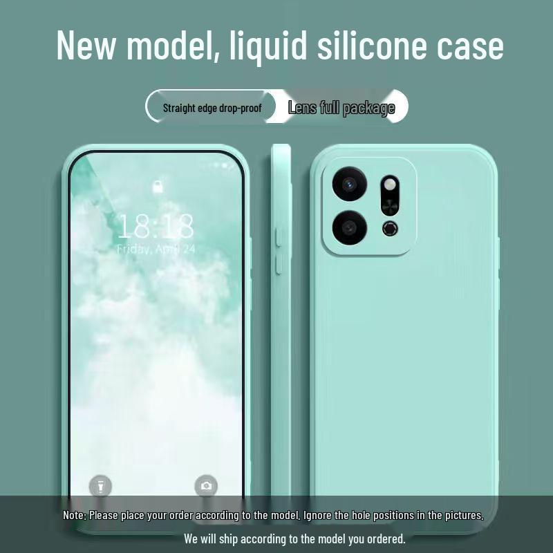 Honor Play9T Liquid Rubik's Cube Anti-Drop Soft Phone Case - Solid Color, Full Coverage