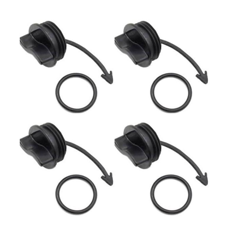 

Pack Of 4 Jet Ski Drain Plugs Water Drainage Solution, O Rings Included Fit for Watercraft 292002024 292001352 292001320 1