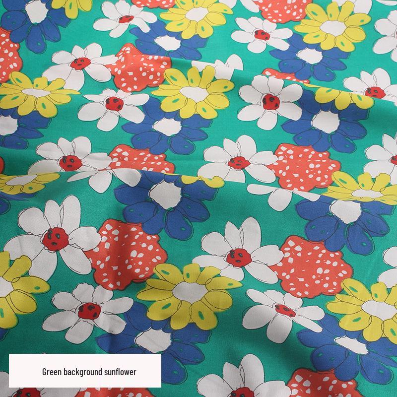 Strictly Selected Floral Print Cotton Twill Fabric for Baby Dress & Kids' Bedding