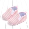 Buty dla niemowląt Niemowlę Noworodek Wiosenne wsuwane buty do nauki chodzenia Maluch w paski siateczkowe tenisówki Szopka Buty