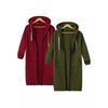 Women's Longline Hooded Sweatshirt Long Sleeve Tunic Top Casual Pullover for Fall Winter Comfortable Loungewear