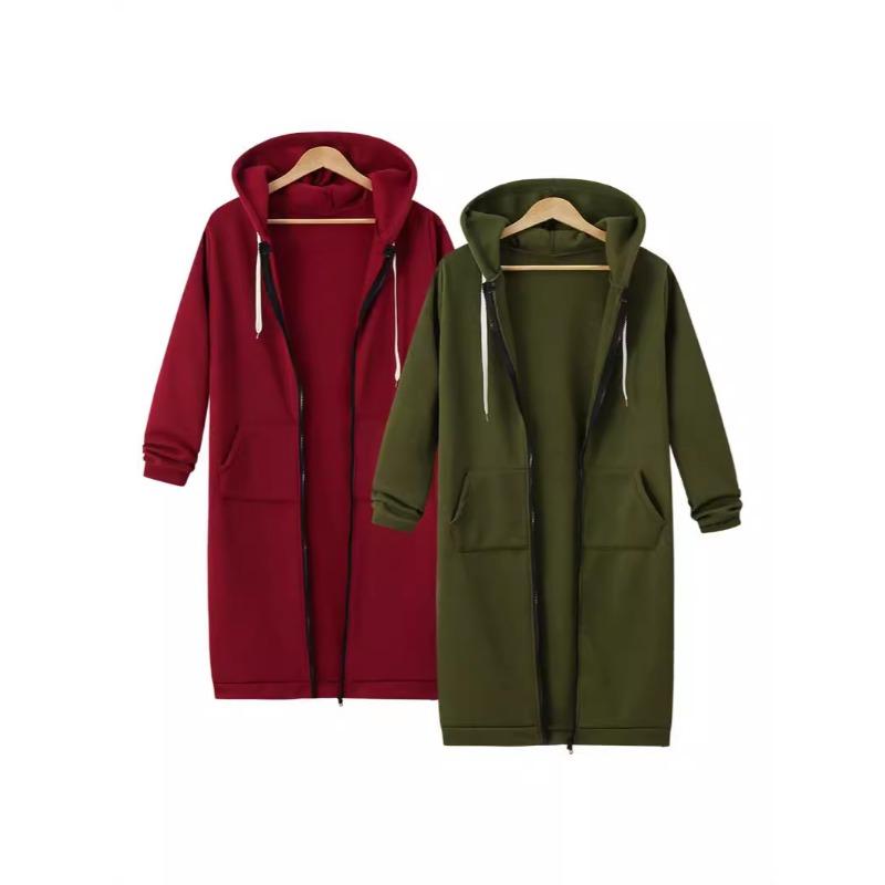 Women's Longline Hooded Sweatshirt Long Sleeve Tunic Top Casual Pullover for Fall Winter Comfortable Loungewear