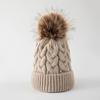 Autumn and Winter Thickened Pullover Hats Knitted Kids Unisex Hats