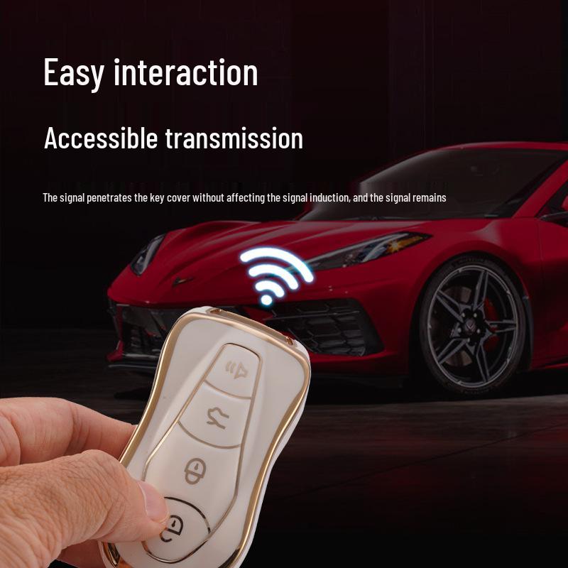 Husă cheie Geely pentru Xingyue, Boyue, Emgrand, Bin Yue, Borui, Vision - Carcasă premium pentru cheie auto.