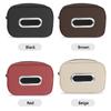 SEAMETAL Car Tissue Box Leather Sun Visor Tissue Holder Auto Interior Paper Napkin Organizer Decoration Car Accessories