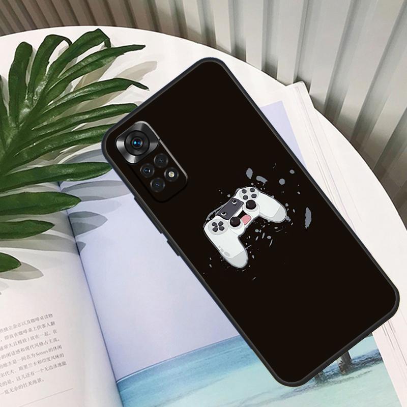 Cool Gaming Controller Funda For Xiaomi Redmi Note 13 10 11 12 14 15 Pro Plus Case For Redmi 15C 12C 13C 14C 10C 15