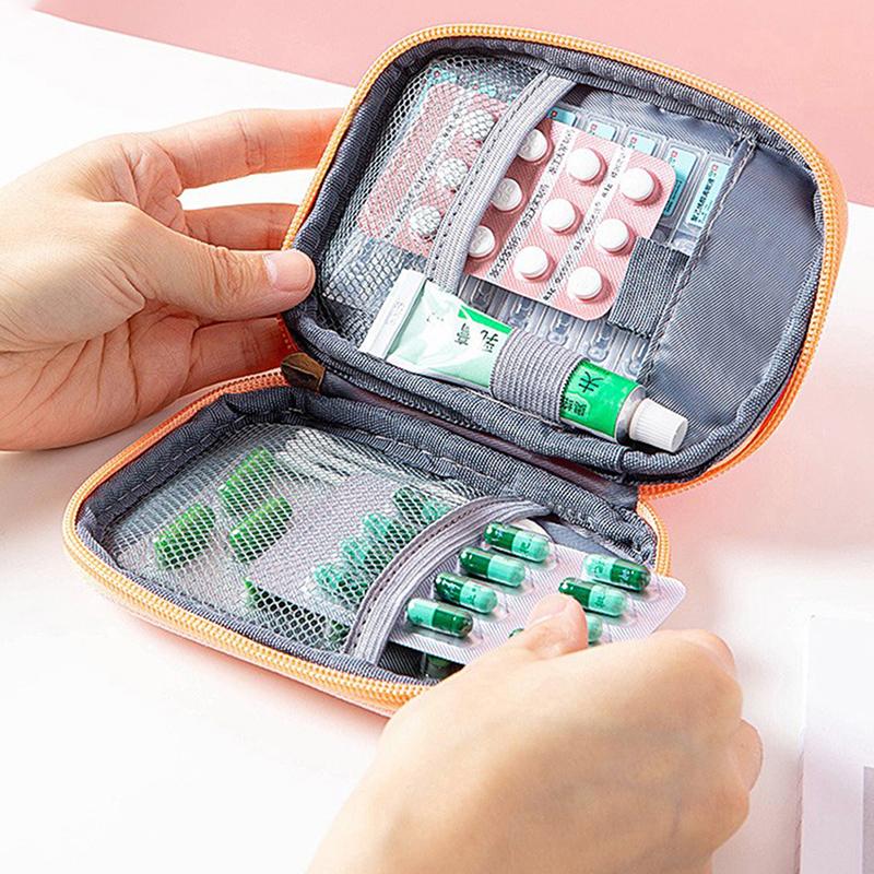 Medizinische Tasche für den Außenbereich, Reise-Aufbewahrungstasche für Medikamente, Erste-Hilfe-Tasche, Haushalts-Organizer