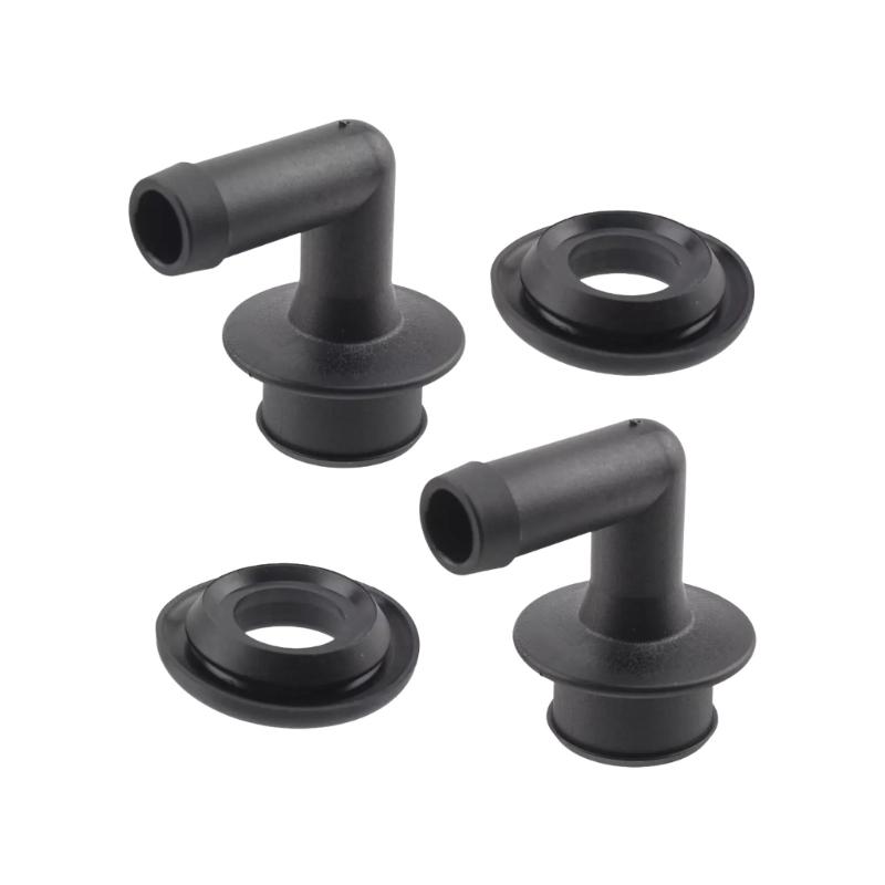 

Комплект клапанов вентиляции, колена и крышек, усиленная сборка крышки колена вентиляции двигателя из АБС-пластика, заменяет 53013360AA для автомобиля 1