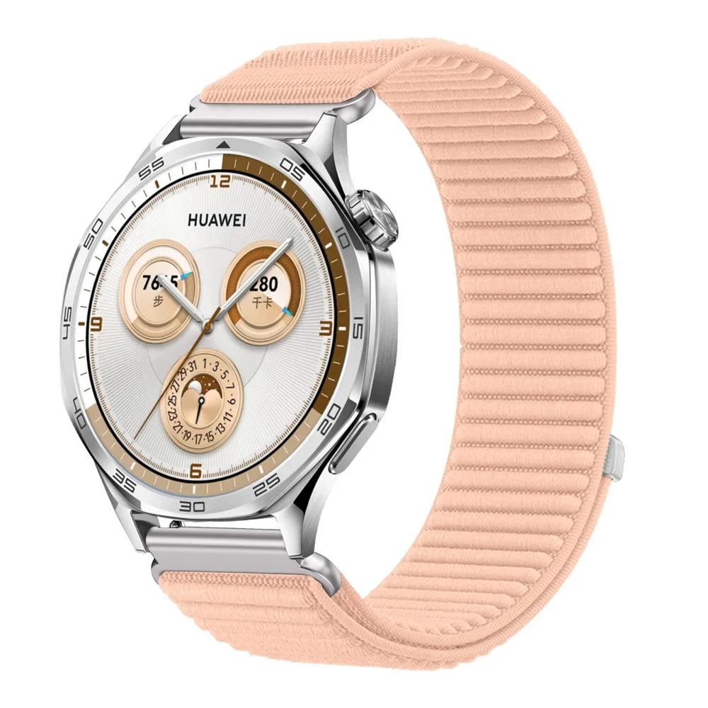 20 mm und 22 mm breites Uhrenarmband für Samsung Galaxy Watch 7/FE/5/Pro/6/4/Classic, sportliches Nylon-Schlaufenarmband, Huawei Watch GT/5/4/3 Pro 2