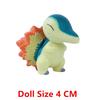 Toys Model New 4-9 CM Pokemon Anime Figure Pikachu Gengar Eevee Series Mew Cartoons Figure Pocket Monster Action Gifts Kids