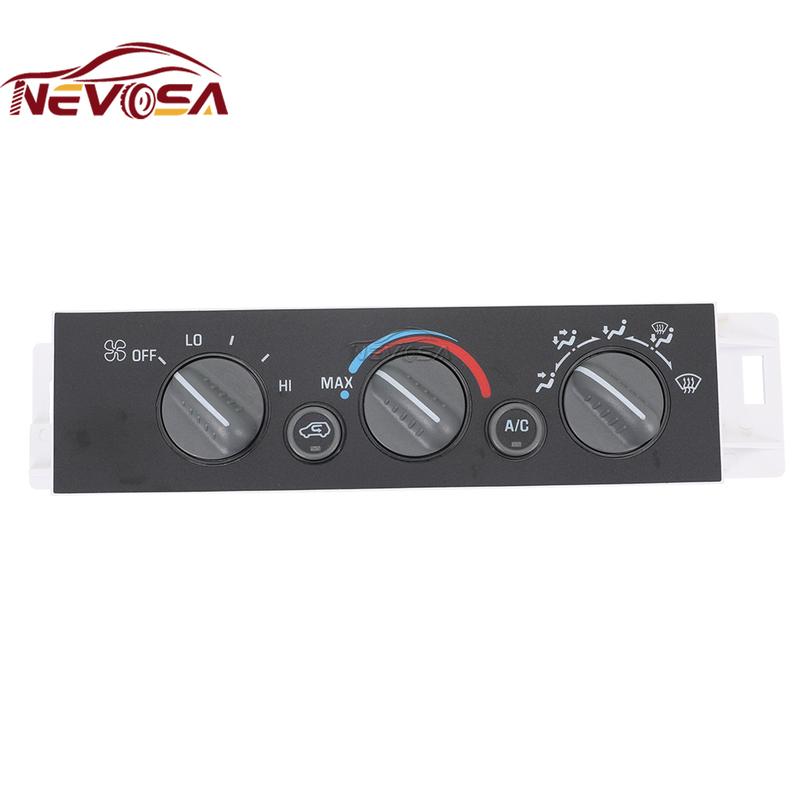 Car A/C Heater Control Panel For Chevrolet Chevy GMC Yukon Tahoe 1996-1999 Air Conditioner Adjust Panel Switch 16231175 9378815