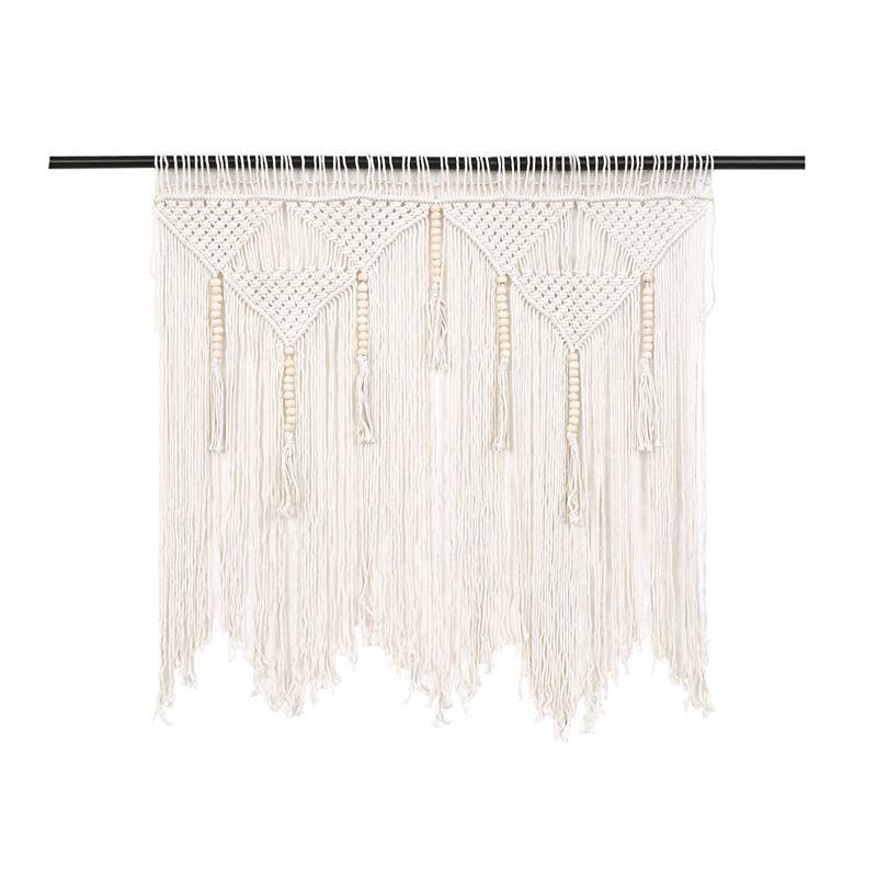 Good-Macrame Wall Hanging Handwoven Bohemian Cotton Rope Boho Tapestry Home Decor
