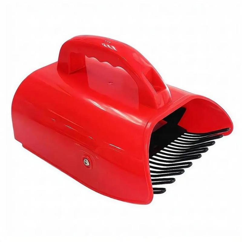 Portable Blueberry Harvester Lightweight Berry Picker Tool Rake Comb Collection Scoop with Comfort Handle for Orchard Garden Fruit Picking