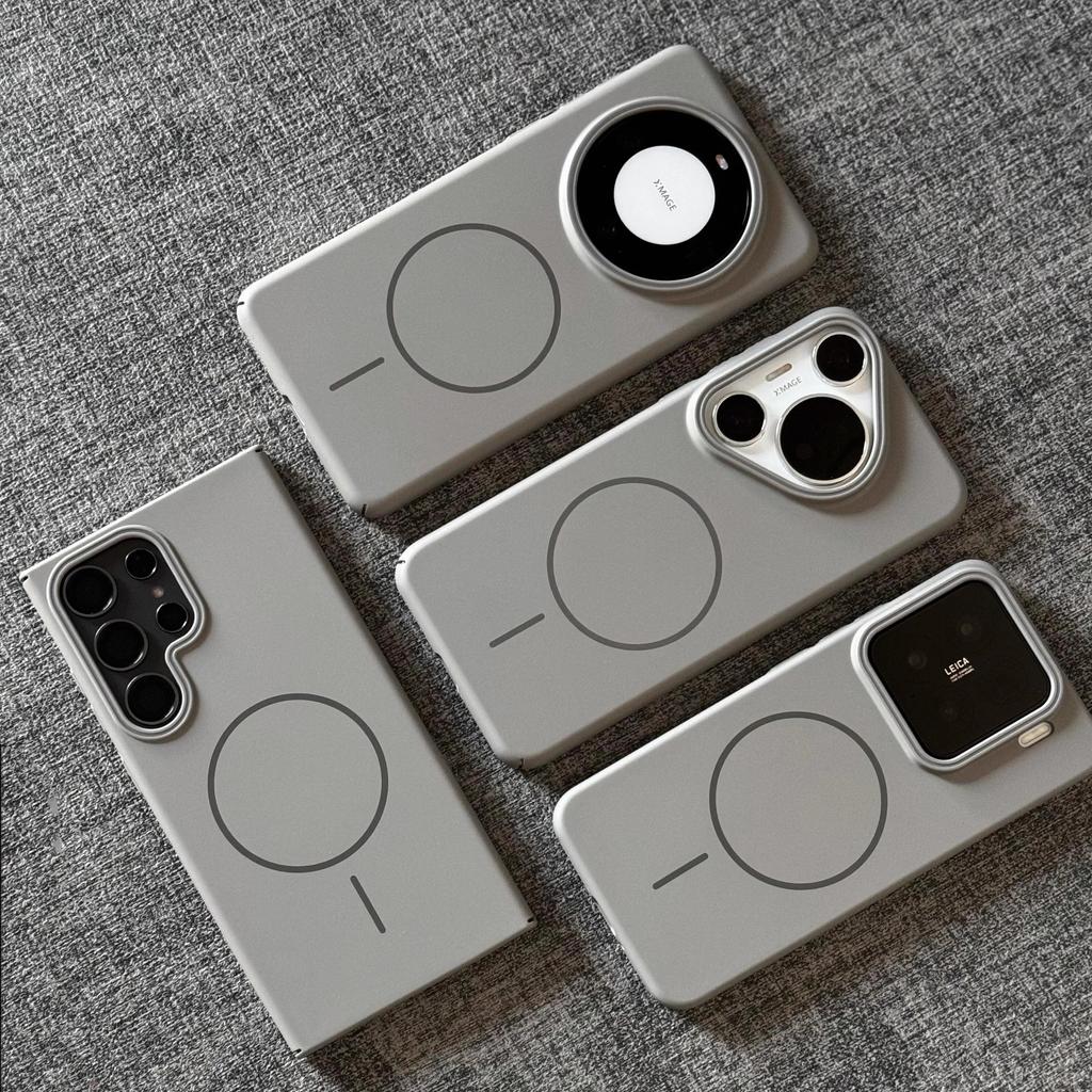 Premium Rock Sensing White Magsafe Magnetic Wireless Charging Suitable for Xiaomi Mi 11 Mobile Phone Case 11 Skin Sensing Micro Scrub